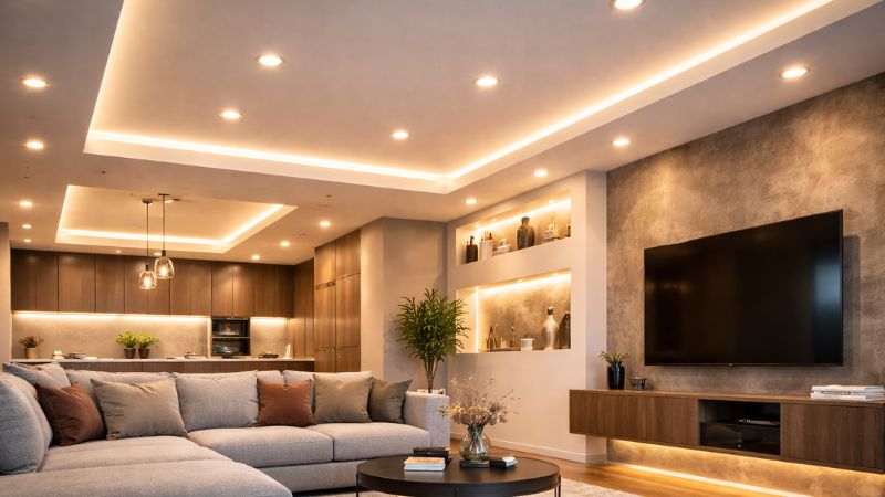 illuminazione controsoffitto